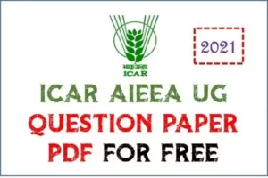 PCB 3 ICAR AIEEA UG Old Question Paper PDF 2021 1 icar aieea ud paper 2021